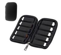 COYUN Custodia per Chiavette USB, Borsa Organizer Unità Flash, Borsa Portaoggetti per Chiavetta USB con 10 Scomparti, Accessori Elettronici per Chiavette USB,Pen Drive,Jump Drive
