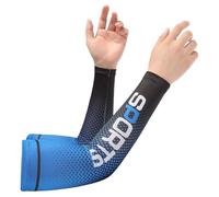 COYUN Manicotti Compressione Braccia per Ciclismo, Uomo Compressione Sportiva Manicotti per Il Braccio umidità Traspirante Protezione UV Raffreddamento o Scaldino Copriscarpe Antiscivolo