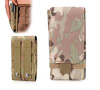 COYUN Universal Tactical MOLLE Holster Army Mobile Phone Belt Pouch EDC Security Pack Carry Accessory Kit Waist Bag Case(camouflage color)