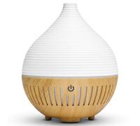 Cozary Diffusore di Oli Essenziali 160ML 10,3×10,3×12,7cm | Diffusore Profumo Ambiente con 7 modalità luce, spegnimento auto, compatto e facile da usare