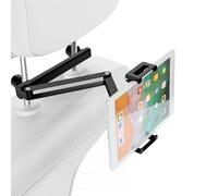 Cozary Porta Tablet da Auto Poggiatesta Supporto per Tablet per Auto Pieghevole 360° Rotazione per Schermo da 6 a 12 Pollici Con braccio di estensione