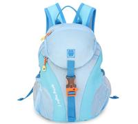 Cozary Zaino per Bambini All'Aperto, 5L Impermeabile Zaino Sportivo Adatto, Zainetto Bambino Asilo 1-3 Anni, Zainetto da Trekking Bambini con Design Traspirante, per Scuola Viaggio Sport, Blu