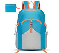 Cozary Zaino Trekking Pieghevole, 28 L Impermeabile Zaino da Viaggio Uomo Donna, Leggero Zaino Montagna per Trekking, Ciclismo, Sport e Escursioni