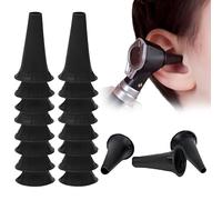 COZERI 100 punte per otoscopio, dimensioni del foro da 4,2 mm, usa e getta, in plastica, compatibili con otoscopi Kawe/Rieser/Heine/Gima/Holtex, tappi per le orecchie per otoscopio e accessori per le