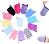 COZERI 6 guanti struccanti lavabili in microfibra, salviettine struccanti riutilizzabili, spugna viso, cotone struccante lavabile ultra morbido, asciugamani lavabili per qualsiasi tipo di pelle