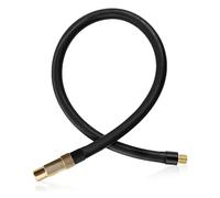 COZERI Adattatore per valvola Schrader/Presta 2 in 1, tubo di prolunga da 40 cm