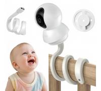 COZERI Set di supporto per fotocamera 2 in 1, compatibile con TP-Link Tapo Pan/Tilt C200/C210/C211/C212/C220/C225, supporto flessibile per baby monitor, sorveglianza interna, fotocamera per bambini