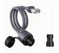 COZERI Starlink Adattatore Ethernet RJ45-0,5 m 26AWG CAT5E 2000Mbps Starlink Mini accessori, IP68 impermeabile estensione accoppiatore di riparazione per Starlink Mini/Gen 3/Enterprise