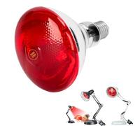Cozion lampada in-frarossi riscaldante 150w per Tartarughe di Terra, Lampadine Riscaldanti per Tartarughe Lucertole, Rettili e Anfibi, dispositivo a luce rossa Utilizzare base E27