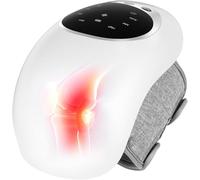 Cozion massaggiatore riscaldante ginocchio Senza Fili, Magnetoterapia ginocchio con LCD display, temperatura e laser infrarossi vibrazioni regolabili per artrite, gonfiore, legamenti stirati e lesioni
