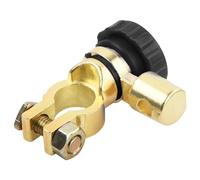 Cozlly Staccabatteria Auto, Terminali Morsetti di Batteria 12V, Interruttore Batteria Auto Morsetto15.5-17mm, Batteria Terminali, Connettore a Scollegamento Rapido Batteria - Rosso/Nero (Nero)