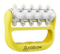 COZLOW MyoRelease Lymphatic Drainage Massager & Scar Tissue Massage Tool (Yellow), Great Handheld Lymphatic Massager for Thighs, Butt, Legs, Back & Body, Yellow