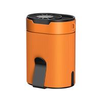 COZOME Ventola ricaricabile in vita, ventole portatili con durata della batteria 25H, ventilatore regolabile a 4 velocità, ventilatore turbo personale a doppia clip 6600 giri/min, ventilatore da collo