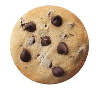 Cozomiz - Coperta rotondo in flanella con motivo biscotti, coperta super morbida e calda in pile, ideale per divano, viaggio, comoda, delicata, telo da spiaggia, tappeto da picnic, 100x100cm