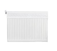Cozomiz Copertura Antipolvere per Radiatore Riscaldante Coperture per Radiatori per la Casa Copertura per Termosifone Copertura per Riscaldatore Lavabile 60cm L x 10cm La Bianco