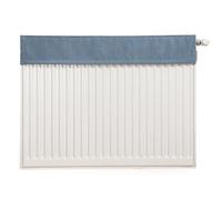 Cozomiz Copertura Antipolvere per Radiatore Riscaldante Coperture per Radiatori per la Casa Copertura per Termosifone Copertura Lavabile per Riscaldatore 80cm L x 10cm La Blu