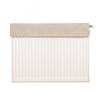 Cozomiz Copertura Antipolvere per Radiatore Riscaldante Coperture per Radiatori per la Casa Copertura per Termosifone Copertura Lavabile per Riscaldatore 80cm L x 10cm La Caffè