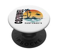 Cozumel Messico Souvenir/Cozumel PopSockets PopGrip Adesivo