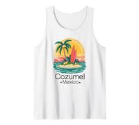 Cozumel Mexico Souvenir Vacanze Viaggi Uomini Donne Promemoria Canotta