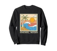 Cozumel Mexico Souvenir Vacanze Viaggi Uomini Donne Promemoria Felpa