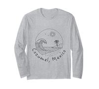 Cozumel Mexico Souvenir Vacanze Viaggi Uomini Donne Promemoria Maglia a Manica