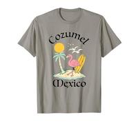 Cozumel Mexico Souvenir Vacanze Viaggi Uomini Donne Promemoria Maglietta