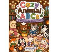 Cozy Animal ABCs: A Cozy Alphabet Coloring Book