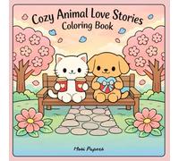 Cozy Animal Love Stories Coloring Book