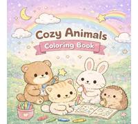 Cozy Animals Coloring Book: Cute and Cozy Coloring Pages for Kids and Relaxation