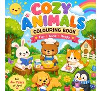 Cozy Animals: My First Sentences Coloring Book