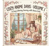 COZY ANIME DAYS : VOLUME I: A Cozy Coloring Journey with Anime Girls