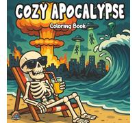 Cozy Apocalypse Coloring Book: "A Funny End-of-the-World Coloring Book for Teens & Adults - Cute Skeletons, Nuclear Chaos, and Post-Apocalyptic Scenes to Relax and Laugh"