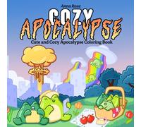 Cozy Apocalypse Coloring Book: Cute and Funny Apocalyptic Coloring Pages for Adults, Kids and Teens