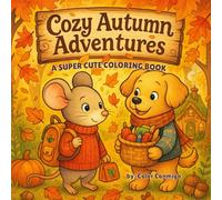 Cozy Autumn Adventures Coloring Book by Color Conmigo