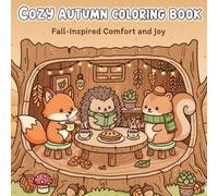 Cozy Autumn Coloring Book: Fall-Inspired Comfort and Joy