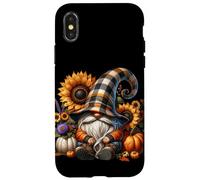 Cozy Autumn Gnome For Women And Men Who Loves Fall Pumpkins Custodia per iPhone X/XS