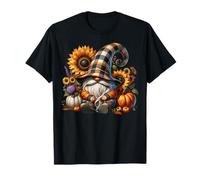 Cozy Autumn GNOME for Women And Men Who Loves Fall Pumpkins Maglietta