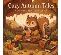 Cozy Autumn Nooks: A Cute & Cozy Fall Coloring Book: A Relaxing Journey Through Crisp Autumn Days, Warm Drinks, and Peaceful Leafy Moments