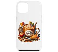 Cozy Autumn Stuff With Apple Pie Coffee Mug For Fall Teacher Custodia per iPhone 13