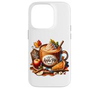 Cozy Autumn Stuff With Apple Pie Coffee Mug For Fall Teacher Custodia per iPhone 14 Pro