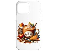Cozy Autumn Stuff With Apple Pie Coffee Mug For Fall Teacher Custodia per iPhone 16 Pro Max