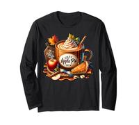 Cozy Autumn Stuff with Apple Pie Coffee Mug for Fall Teacher Maglia a Manica