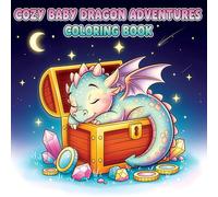 Cozy Baby Dragon Adventures: Coloring Book
