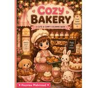 Cozy Bakery: Cute Cozy Kawaii Coloring Pages for Relaxation