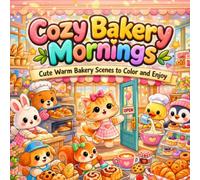 Cozy Bakery Mornings: Cute Warm Bakery Scenes to Color and Enjoy