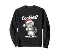 Cozy Baking Cat Loves Cookies Felpa