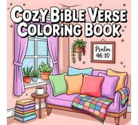 Cozy Bible Verse Coloring Book: Bold and Easy Christian Coloring Book For Kids, Teens and Adults With Bible Phrases for Relaxation