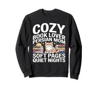 Cozy Book Lover Persiano Mamma Soft Pages Quiet Nights Felpa