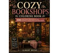 COZY BOOKSHOPS: Adult Coloring Book