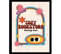 Cozy bookstore coloring book